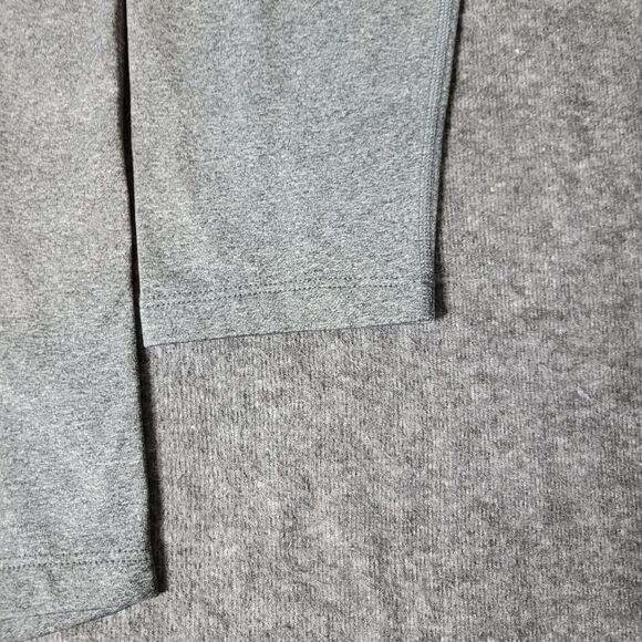 Spyder Proweb Mens Golf Sweater Size L Grey Black Crew Neck Fleece Long Sleeve - Picture 6 of 13